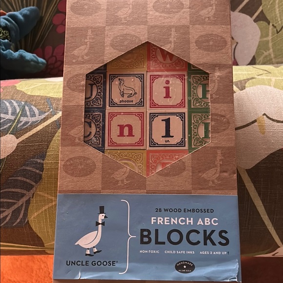 French ABC Blocks - Multicolor - Picture 1 of 8